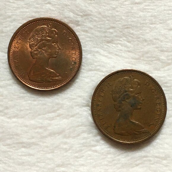 Two 1867-1967 Centennial RCM Dove Copper Pennies - Picture 4 of 4